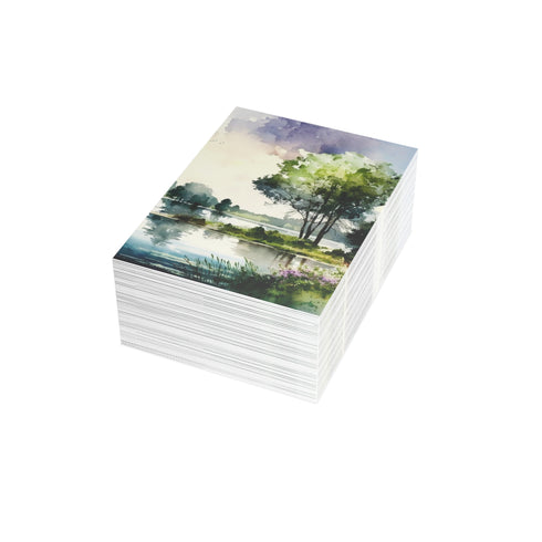 Summer Day by the Lake - Fine Art Greeting Cards